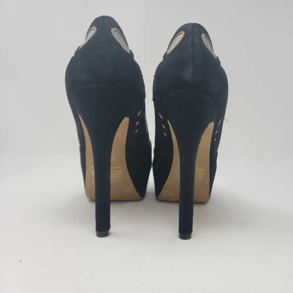 Jessica Simpson CALYPSO Leather Platform Stilettos - Picture 3 of 8